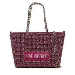 Torebka LOVE MOSCHINO. Czerwone torebki klasyczne damskie Love Moschino, bez wzorów, bez dodatków. Za 629.99 zł.