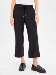 Comma Letnie spodnie Kobiety wiskoza czarny, 38. Czarne spodnie materiałowe damskie Comma, bez wzorów, z wiskozy. Za 279.95 zł.