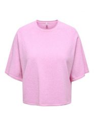 ONLY Carmakoma Sweter w kolorze jasnoróżowym rozmiar: M-46/48. Różowe swetry klasyczne damskie Only Carmakoma, m, z materiału, bez kołnierzyka. Za 69.99 zł.