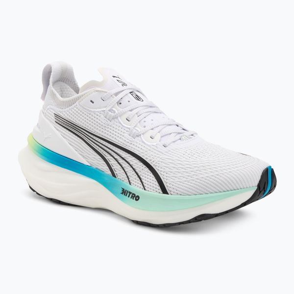 Buty do biegania męskie PUMA ForeverRun Nitro 2. Białe obuwie do biegania damskie Puma. Za 529.99 zł.