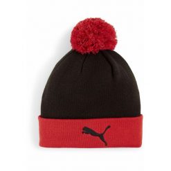 Młodzieżowa czapka z pomponem AC Milan PUMA For All Time Red Black. Czarna czapki męskie Puma, bez wzorów, młodzieżowe. Za 119.00 zł.