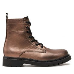 Trapery Tamaris. Żółte trapery damskie Tamaris, bez obcasa. Za 409.99 zł.