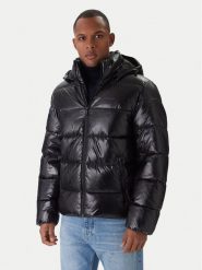 Calvin Klein Kurtka zimowa LV04LD539G Czarny Regular Fit. Czarne kurtki męskie CALVIN KLEIN, na zimę, m, bez wzorów, z syntetyku, bez kaptura. Za 1,299.00 zł.