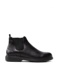 Geox Sztyblety U Ottavio C U16DCC 00043 C9999 Czarny. Czarne sztyblety męskie Geox, ze skóry, bez zapięcia. Za 439.99 zł.