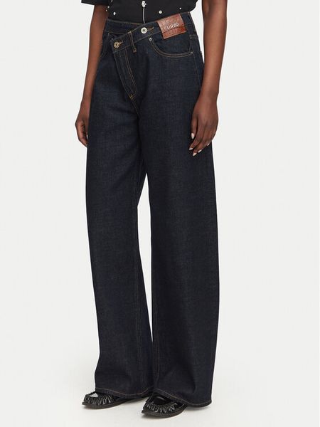 Liu Jo Jeansy UF6160 D4854 Granatowy Straight Fit. Niebieskie jeansy damskie Liu Jo. Za 729.99 zł.