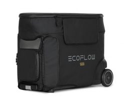 ECOFLOW Torba do stacji Delta Pro. Czarne torebki klasyczne damskie ECOFLOW, bez wzorów, bez dodatków. Za 577.70 zł.