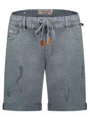 Geographical Norway Bermudy "Pistol" w kolorze niebieskim rozmiar: XL. Niebieskie szorty męskie Geographical Norway, bez wzorów, klasyczne. Za 105.38 zł.