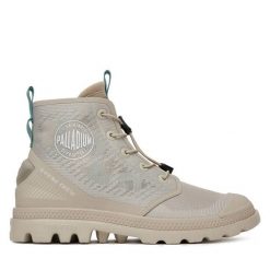 Trapery Palladium. Szare trapery damskie Palladium, bez obcasa. Za 429.99 zł.
