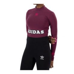 Koszulka sportowa damska Adidas Tigh Body. Brązowe bluzki sportowe damskie Adidas, s, bez wzorów, bez ramiączek. Za 144.00 zł.