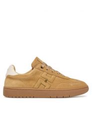Elisabetta Franchi Sneakersy Low Cut Lace Up F4A9-E0340-0071 S Brązowy. Brązowe buty sportowe dziewczęce Elisabetta Franchi, bez wzorów, ze skóry, bez zapięcia. Za 919.99 zł.