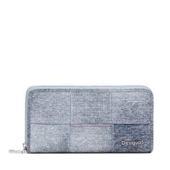 Portfel Desigual. Szare portfele damskie Desigual, bez wzorów. Za 149.99 zł.