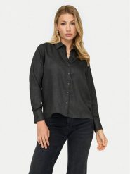 ONLY Koszula Lulu 15320864 Szary Regular Fit. Szare koszule damskie Only, xs, bez wzorów, z syntetyku, bez kołnierzyka, bez ramiączek. Za 79.99 zł.