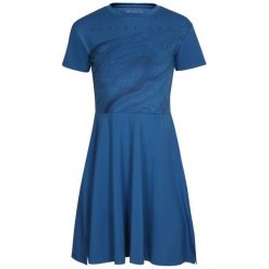 Sukienka damska ALPINE PRO Kateka S. Zielone sukienki damskie Alpine Pro, na lato, s, bez wzorów, sportowe, bez kołnierzyka, bez ramiączek, sportowe. Za 170.99 zł.