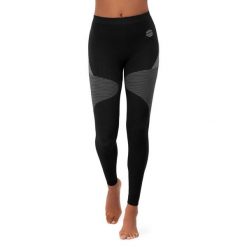 Legginsy kompresyjne do sportów zimowych damskie SIROKO Ultradry. Czarne bielizna termoaktywna damska SIROKO, l, bez wzorów. Za 207.00 zł.