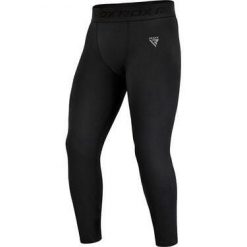 Legginsy RDX T15 Compression. Czarne body damskie RDX SPORTS, bez wzorów. Za 89.99 zł.