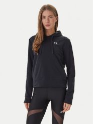 Under Armour Bluza UA Sport Terry 6011015 Czarny Regular Fit. Czarne bluzy bez kaptura damskie Under Armour, m, bez wzorów, z bawełny, bez ramiączek, bez kaptura. Za 249.99 zł.
