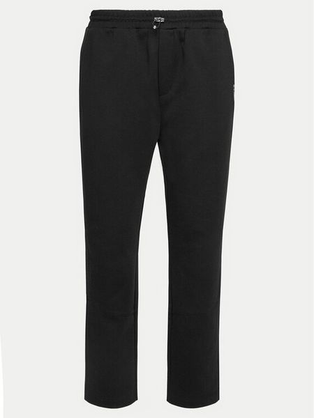 La Martina Spodnie dresowe YMT018 FP571 Czarny Regular Fit. Czarne spodnie dresowe męskie La Martina, bez wzorów, z bawełny. Za 869.99 zł.