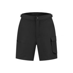 Spodenki rowerowe męskie Rogelli Buccino II. Czarne szorty męskie Rogelli, bez wzorów, sportowe. Za 316.99 zł.