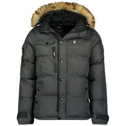 Parka Canadian Peak Bukkateak 001. Szare parki męskie Canadian Peak, na zimę, l, bez wzorów. Za 372.50 zł.