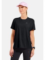 Odlo Koszulka funkcyjna "Zeroweight Chill-Tec" w kolorze czarnym rozmiar: L. Czarne bluzki sportowe damskie Odlo, l, bez kołnierzyka, bez ramiączek. Za 199.95 zł.