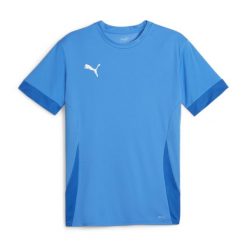 Koszulka męska PUMA T-shirt Bluzka Sportowa Treningowa DryCELL. Niebieskie t-shirty męskie Puma, m, bez wzorów, z jersey, bez kołnierzyka. Za 80.99 zł.