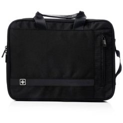 Torba na laptopa Glion SB137 4 l - czarna. Czarne torby na laptopa damskie bez wzorów, ze skóry. Za 107.10 zł.