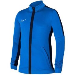 Męska Kurtka Dresowa. Niebieskie kurtki męskie Nike, l, bez wzorów, z dresówki, sportowe, bez kaptura. Za 242.99 zł.