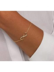 DI GIORGIO Pozłacana bransoletka z elementem ozdobnym rozmiar: onesize. Żółte bransoletki damskie DI GIORGIO, pozłacane. Za 73.95 zł.