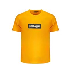 Koszulka męska Napapijri S-Box Logo. Brązowe t-shirty sportowe męskie Napapijri, m, bez ramiączek, do biegania. Za 144.50 zł.