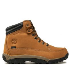 Trapery Timberland. Żółte buty zimowe męskie Timberland, bez zapięcia. Za 699.99 zł.