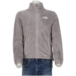 Second life - Kurtka polarowa Osito TNF dla kobiet szary - Jak nowy. Szare kurtki damskie The North Face, s, bez wzorów, z polaru, bez kaptura. Za 211.46 zł.