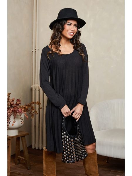 Joséfine Sukienka "Balor" w kolorze czarnym rozmiar: S. Czarne sukienki damskie Joséfine, na co dzień, s, bez wzorów, bez kołnierzyka, bez ramiączek, midi, proste. Za 100.04 zł.