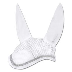 Czapka na konia do krótkiego konkursu Waldhausen. Białe czapki męskie WALDHAUSEN, bez wzorów, z bawełny, eleganckie. Za 135.50 zł.