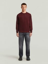 G-Star Bluza "Nifous" w kolorze bordowym rozmiar: M. Czerwone bluzy bez kaptura męskie G-Star, m, z bawełny. Za 159.95 zł.