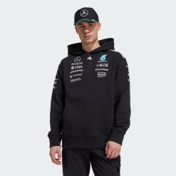 Bluza Z Kapturem Mercedes - Amg Petronas Formula One Team. Białe bluzy z kapturem męskie Adidas, xl. Za 569.00 zł.
