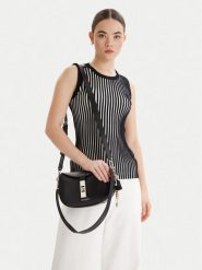 Guess Torebka Brooke HWBG98 97180 Czarny. Czarne torebki klasyczne damskie Guess, z aplikacjami, ze skóry, bez dodatków. Za 589.99 zł.