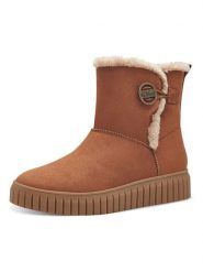 S.Oliver Botki w kolorze jasnobrązowym rozmiar: 41. Brązowe botki damskie S.Oliver, bez obcasa, bez zapięcia. Za 222.94 zł.