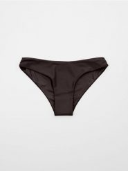 Jednolity dół od bikini - brązowy. Brązowe bikini damskie Sinsay, bez wzorów. Za 19.99 zł.