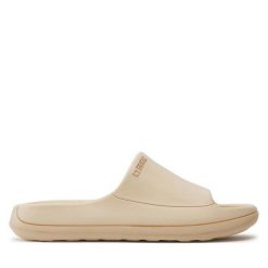 Klapki Big Star Shoes. Brązowe klapki damskie BIG STAR SHOES, bez wzorów, bez obcasa. Za 89.99 zł.