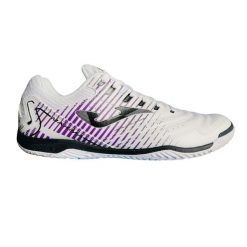 JOMA Maxima Indoor - buty piłkarskie halowe, sznurowane, białe. Białe buty fitness męskie Joma, na fitness i siłownię. Za 179.99 zł.