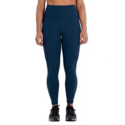 Damskie legginsy Rox R-Silky Mesh. Niebieskie legginsy damskie Roxy, bez wzorów, z meshu, z podwyższonym stanem. Za 235.99 zł.