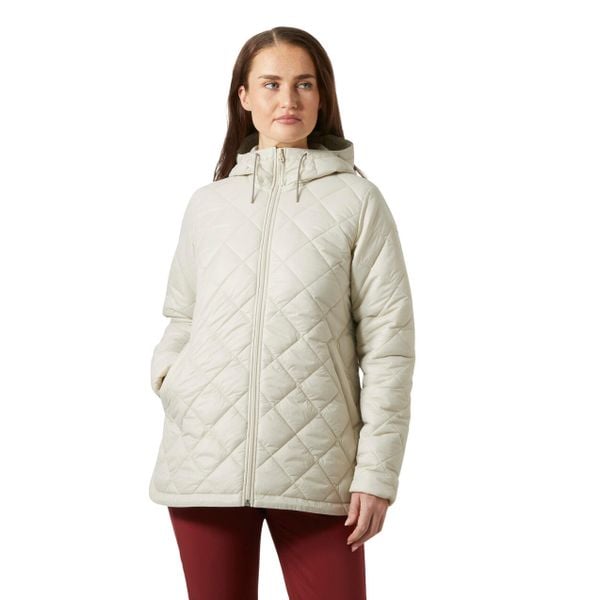Damska kurtka turystyczna Helly Hansen Bliss Quilt. Białe kurtki damskie Helly Hansen, bez wzorów, bez kaptura. Za 848.50 zł.