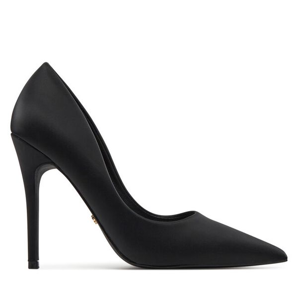 Szpilki DeeZee. Czarne szpilki DeeZee, bez wzorów, bez obcasa. Za 139.99 zł.