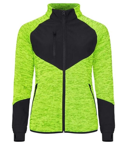 Clique Haines Women Ciepła polarowa kurtka z elementami softshell. Żółte kurtki softshell damskie CLIQUE, m, bez wzorów, z polaru, bez kaptura. Za 282.68 zł.
