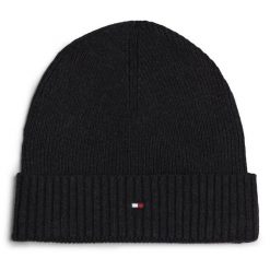 Czapka Tommy Hilfiger. Szare czapki męskie Tommy Hilfiger, na zimę, bez wzorów. Za 169.99 zł.