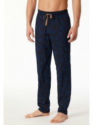 Schiesser Spodnie piżamowe w kolorze granatowym rozmiar: 56. Niebieskie piżamy męskie Schiesser, bez wzorów, z bawełny, bez ramiączek. Za 86.99 zł.