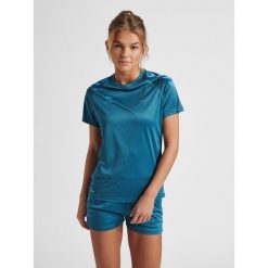 Koszulka damska Hummel hmlcore xk core poly. Brązowe bluzki damskie HUMMEL, m, bez wzorów, sportowe, bez kołnierzyka, bez ramiączek. Za 131.00 zł.