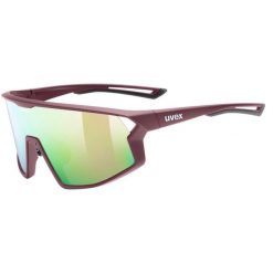 Okulary rowerowe UVEX Skyryse. Czerwone okulary przeciwsłoneczne męskie Uvex. Za 318.00 zł.