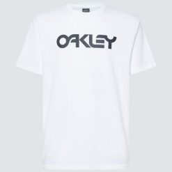 Koszulka Turystyczna Męska Oakley Mark II 2.0 T-shirt. Białe t-shirty męskie Oakley, m, bez wzorów, bez kołnierzyka. Za 89.99 zł.