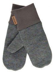 Mikk-line Rękawiczki w kolorze szarym rozmiar: 50-92. Szare rękawiczki dziecięce Mikk-line, z wełny, bez ramiączek. Za 43.99 zł.